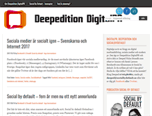 Tablet Screenshot of digitalpr.se